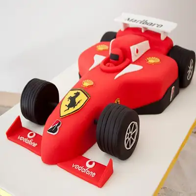 F1 Car Cake