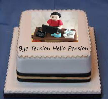 Hello Pension Fondant Cake