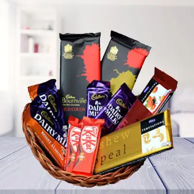 Basket of Indian Chocolates