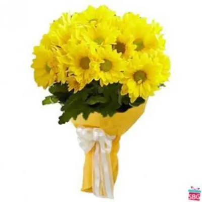 Yellow Gerbera Bouquet