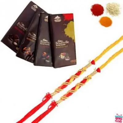 2 Rakhi With Bounville