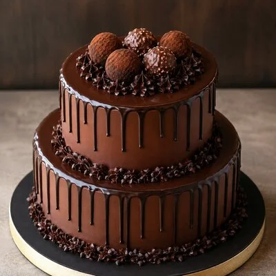 Truffle Ferrero Tier Cake