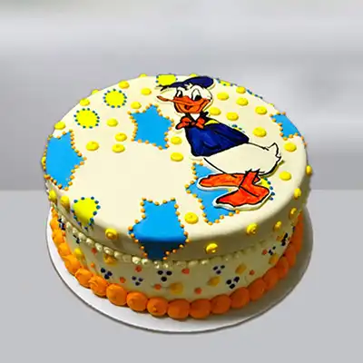 Donald Duck Birthday Cake