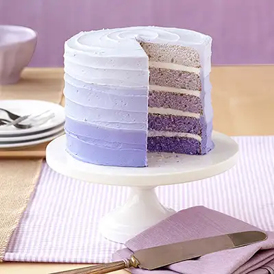 Purple Ombre Cake