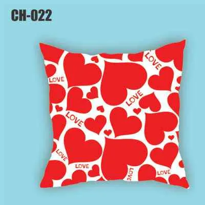 Heart Printed Cushion