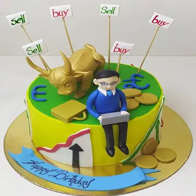 Businessman Cake