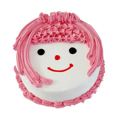 Happy Birthday Doll Cake