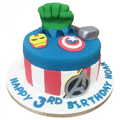 Avengers Cake