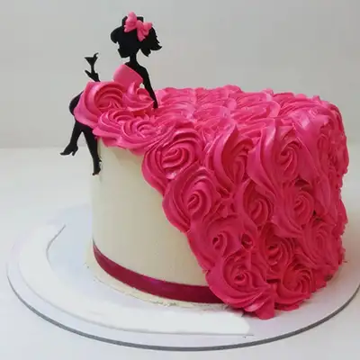 Floral Girl Cake