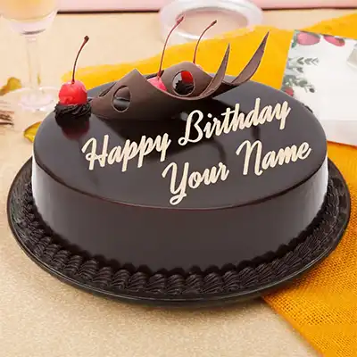 Happy Birthday Cake with Name