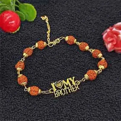 Gold Plated Rakhi 