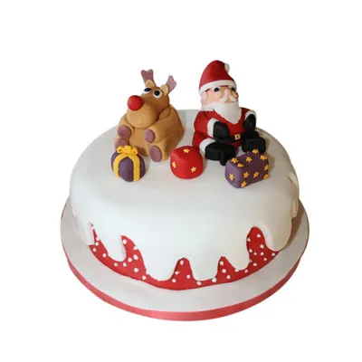 Santa Claus Christmas Cake