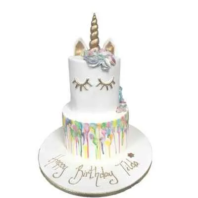 Unicorn Two Tier Cake