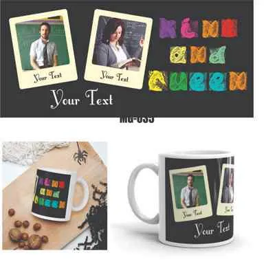 King & Queen Photo Mug