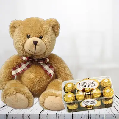 Ferrero Rocher With Teddy