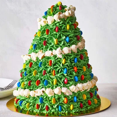 Christmas Tree Cake