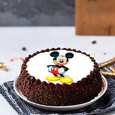 Mickey Mouse Photo Cake