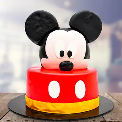 Cute Mickey Mouse Cake