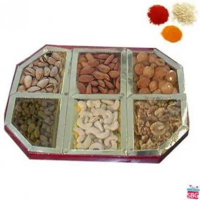 Mix Dry Fruits With Rolli Tikka