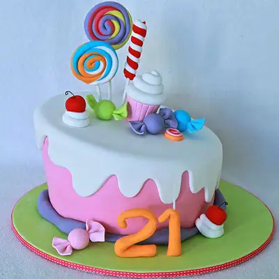 Lollipop Designer Cake
