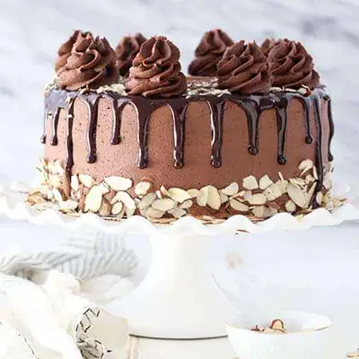 Mocha Almond Fudge Cake 