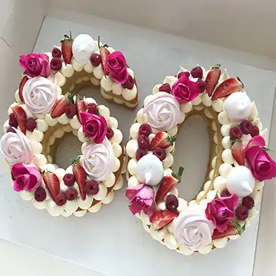 60 Number Cake