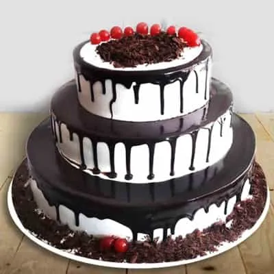 3 Tier Black Forest Cake