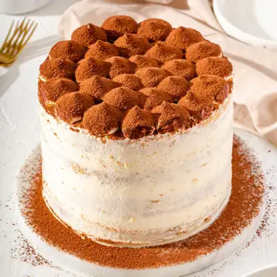 Birthday Tiramisu Cake