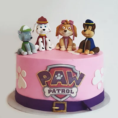 Paw Patrol Cake Pink
