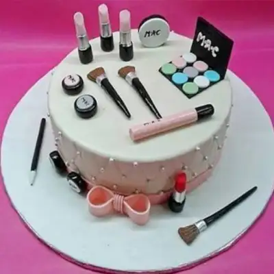 Girl Makeup Cake