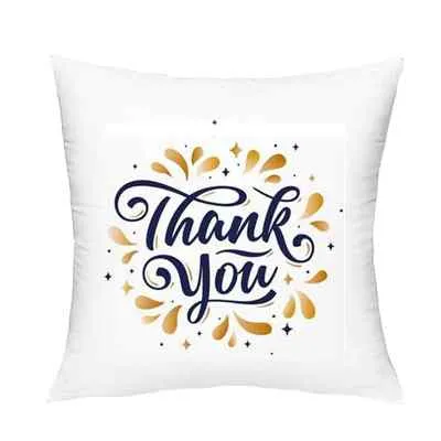 Thank You Printed Cushion