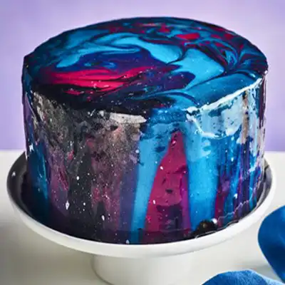 Mirror Glaze Cake Design