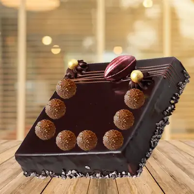 Ferrero Rocher Square Cake