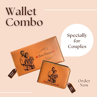 Men's and Women's Wallet Combo 