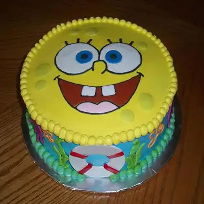 Designer SpongeBob Cake