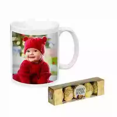 Photo Mug with Ferrero Rocher