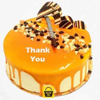 Thank You Butterscotch Cake