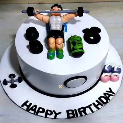 Gym Theme Cake