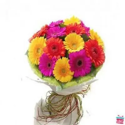 Mixed Gerbera Bouquet