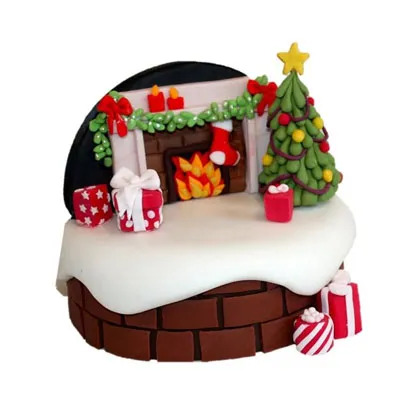 Christmas Theme Cake