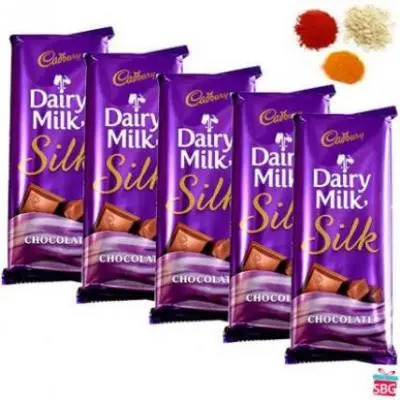 Dairy Milk Silk With Rolli Tikka