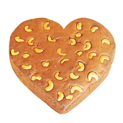 Heart Shape Plum Cake from 5 Star