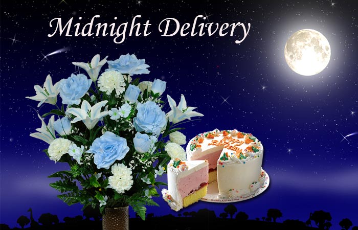 Midnight Cake & Flowers Delivery