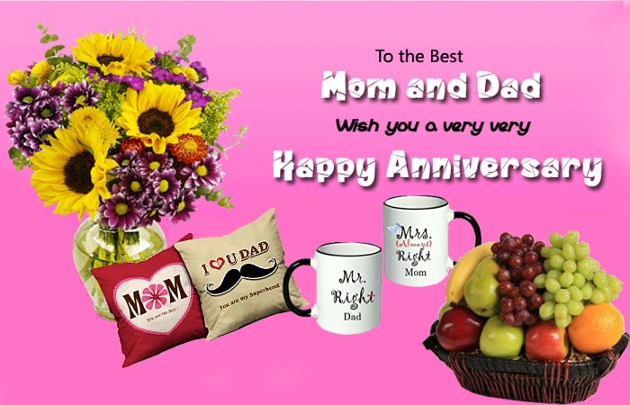 Anniversary Gifts Ideas for your Mom Dad