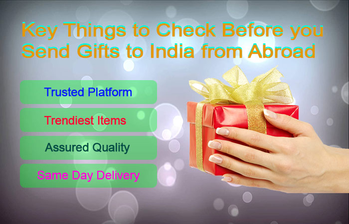 Send Gifts to India from Abroad