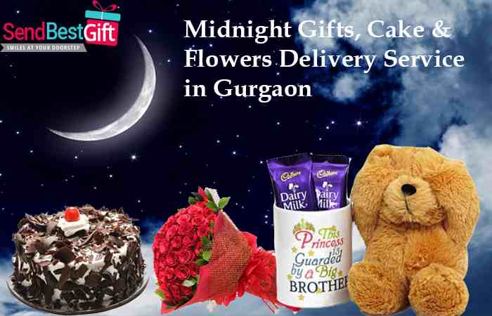 Midnight Gifts, Cake & Flowers Delivery Service in Gurgaon