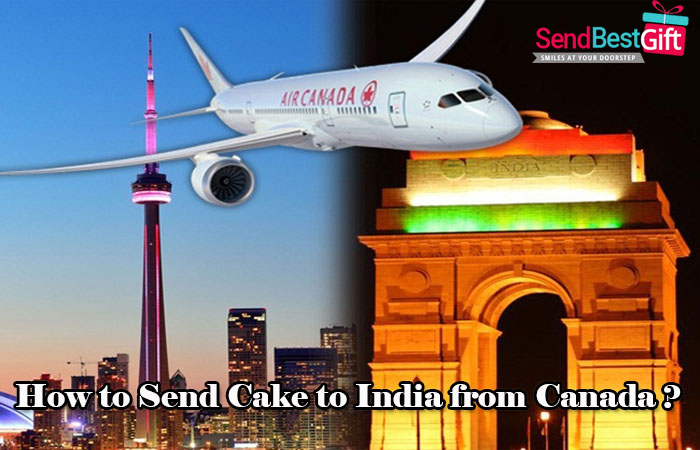 How to Send Cake to India from Canada?