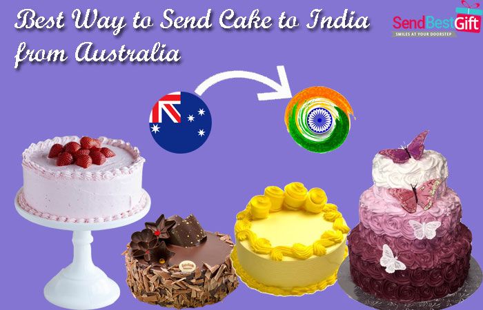 Send Cake to India from Australia