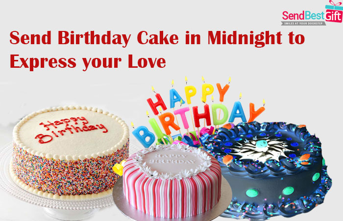 Send Birthday Cake in Midnight