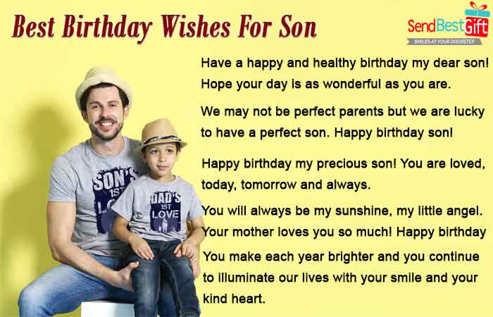 Birthday Wishes for Son